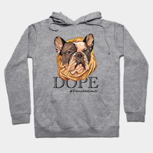 Sleepy frenchie partied hard Hoodie